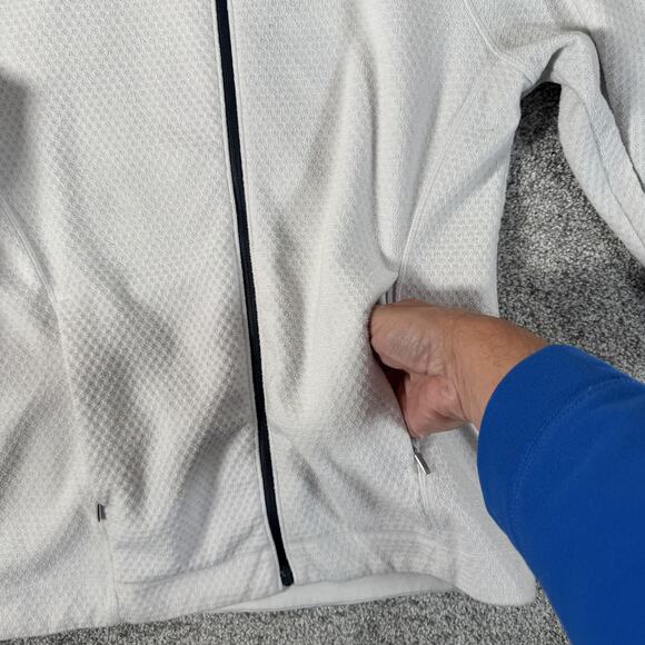 Nike Golf Jacket Small Full Zip Pockets 335441-100 Preppy Athleisure Performance - Picture 6 of 15